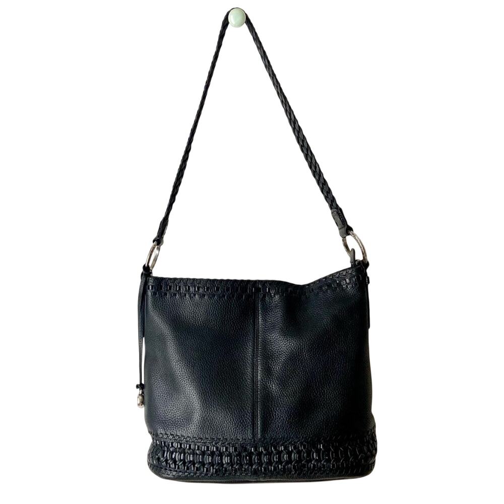 Brighton Black Leather Bag - Picture 1 of 12